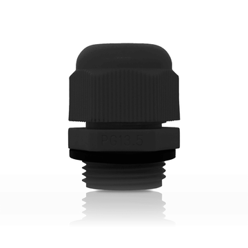 kabelwartel PG13.5 zwart