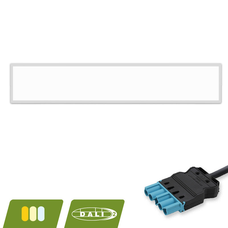 BACK-LIT LED PANEEL | PONTUS | 150X30CM | 30W | DALI | CCT-SWITCH | MET 5-SWP SNOER