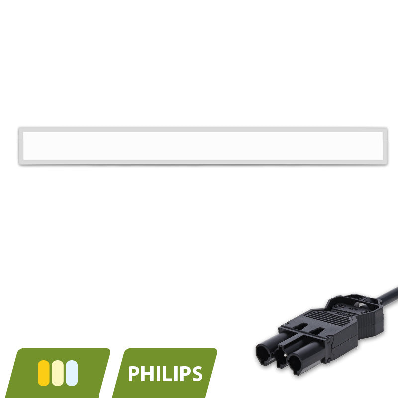 BACK-LIT LED PANEEL | PONTUS | 172X15CM | 30W | CCT-SWITCH | MET 3-SWP SNOER