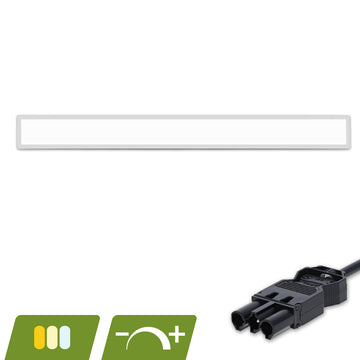BACK-LIT LED PANEEL | PONTUS | 172X15CM | 30W | DIMBAAR | CCT-SWITCH | MET 3-SWP SNOER