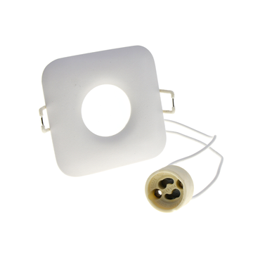 GU10 ARMATUUR VIERKANT | ILFORD | WIT