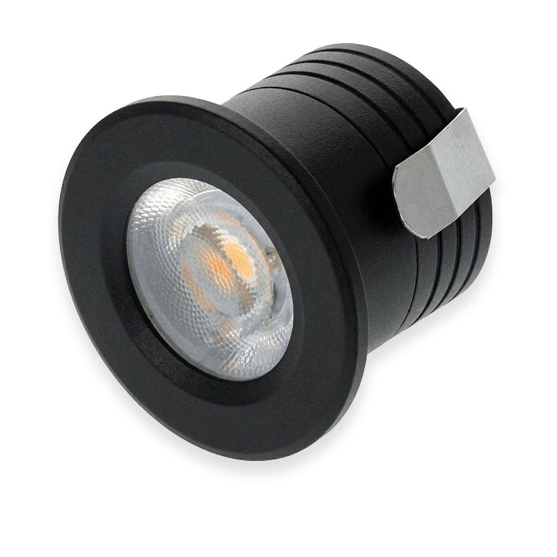 LED MINI INBOUWSPOT | PHOBOS | 2W | ZWART