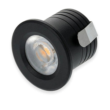 LED MINI INBOUWSPOT | PHOBOS | 2W | ZWART