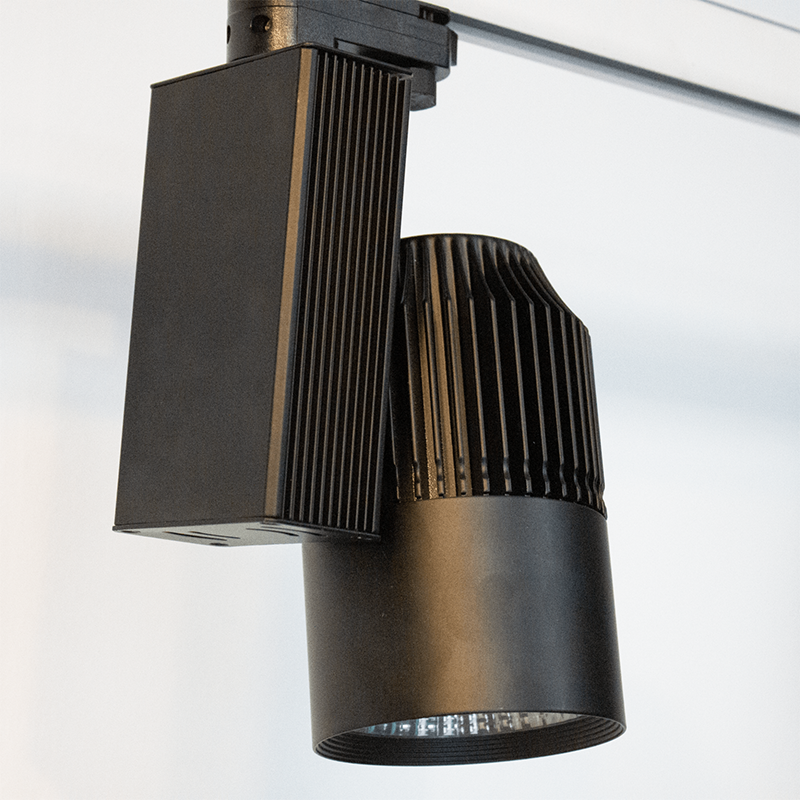 led spot railverlichting zwart kantoorverlichting