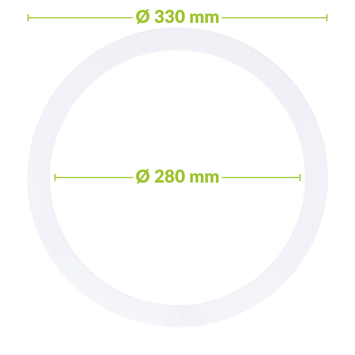 VERLOOPRING | Ø 280-330mm
