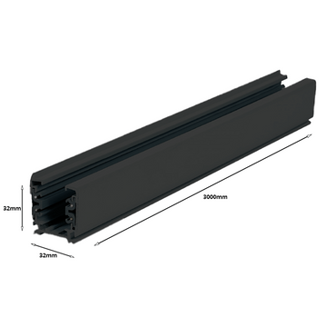 3-FASE RAIL | 300CM (verzendkosten €22,- per order)