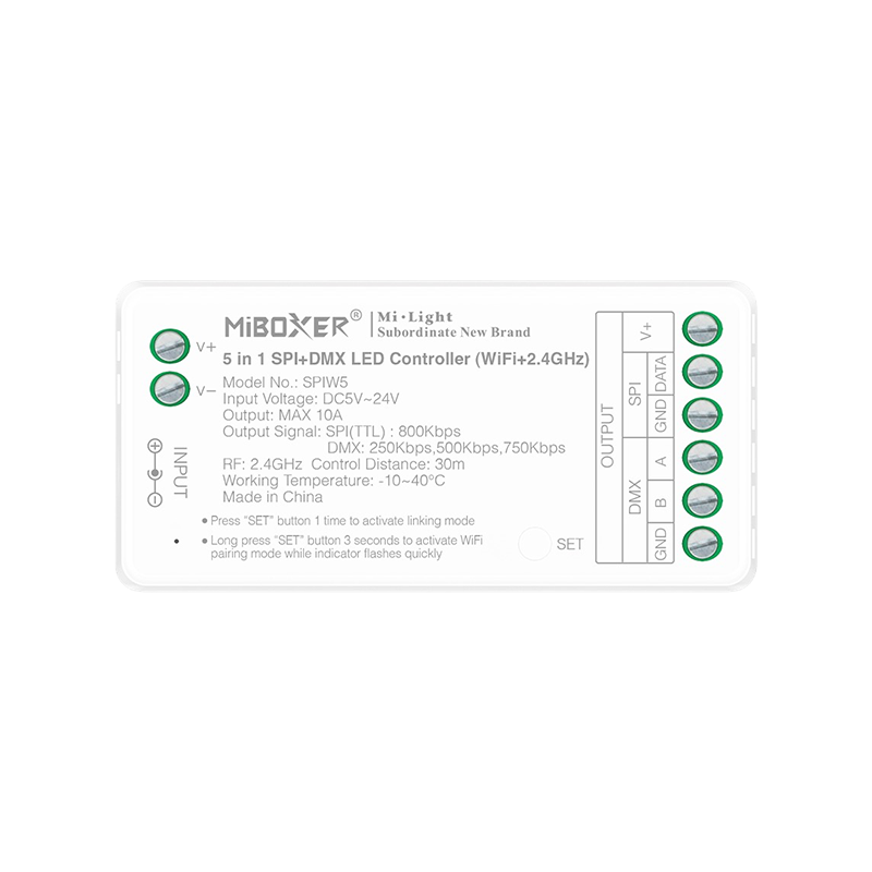 MI-LIGHT MAGIC LEDSTRIP CONTROLLER 5 in 1+DMX+WIFI