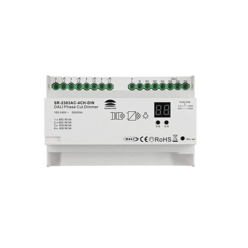SUNRICHER | DALI TRIAC DIMMER | DIN-RAIL