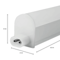 T5 BALK | KOPPELBAAR | 90CM | 12W