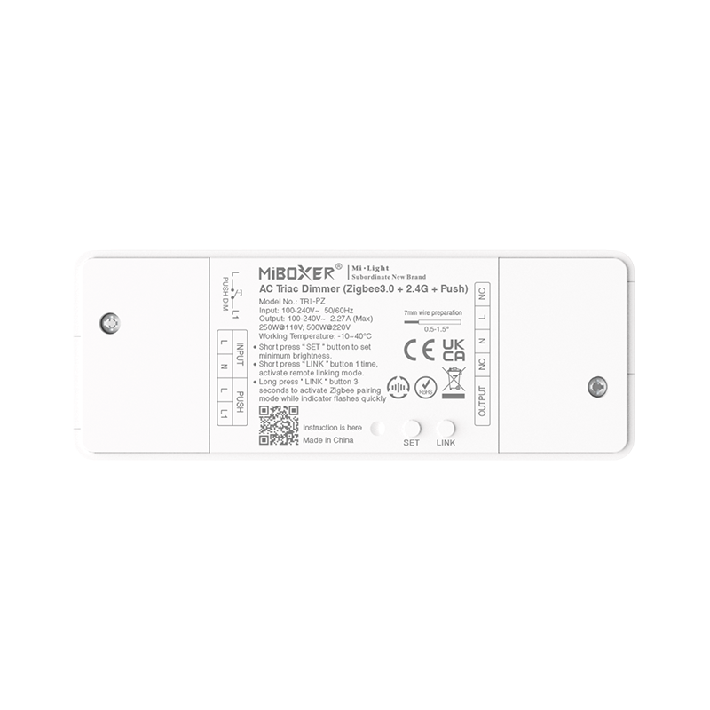 TRI-PZ | MI-LIGHT TRIAC DIMMER MODULE + ZIGBEE