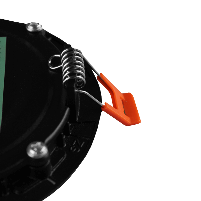 led downlighter zwart 9w