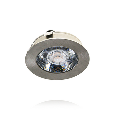 LED FURNITURE SPOTLIGHT | BASTON | 3W | 12V(DC) | IP44 | SILVER | 14MM HIGH