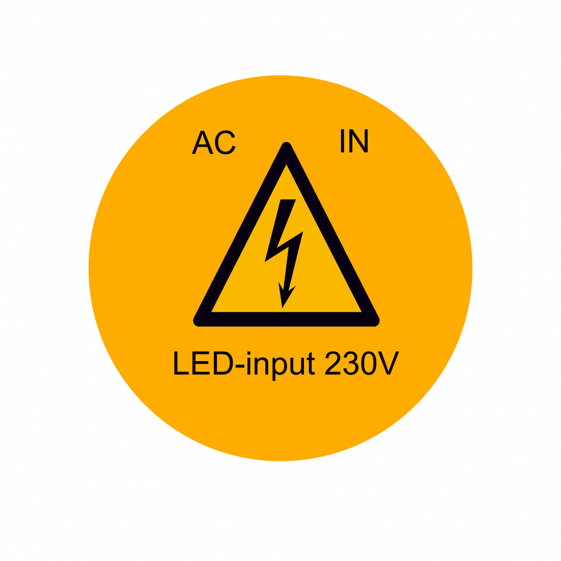 ETIKETTEN | LED-INPUT | 230V