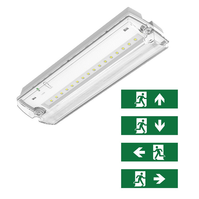 5 watt opbouw noodverlichting met 10 LEDs - DP-3 5 watt opbouw noodverlichting met 10 LEDs - DP-3