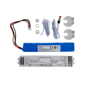 EMERGENCY UNIT 5W | 50-200V(DC) | 3 HOURS | FOR LIGHT LINES