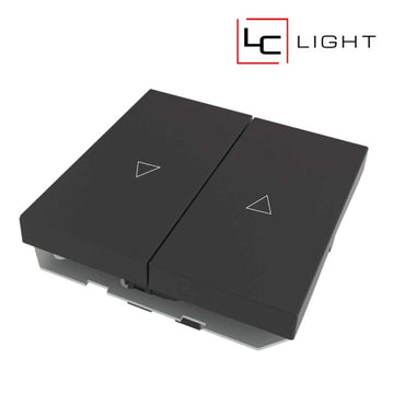 LC-LIGHT | JALOEZIESCHAKELAAR | ZWART