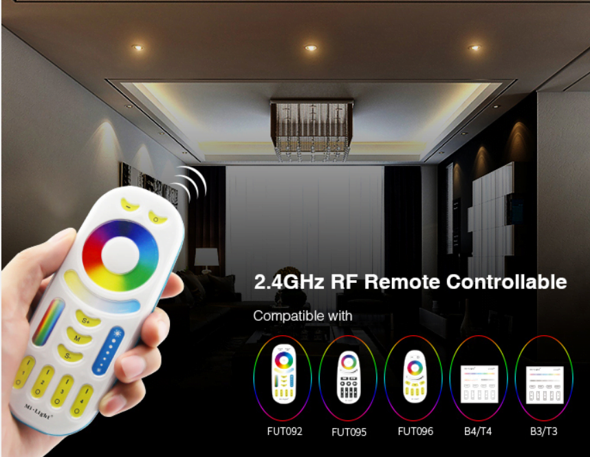 MI-LIGHT 4 ZONE | RGB+W | STRIP CONTROLLER