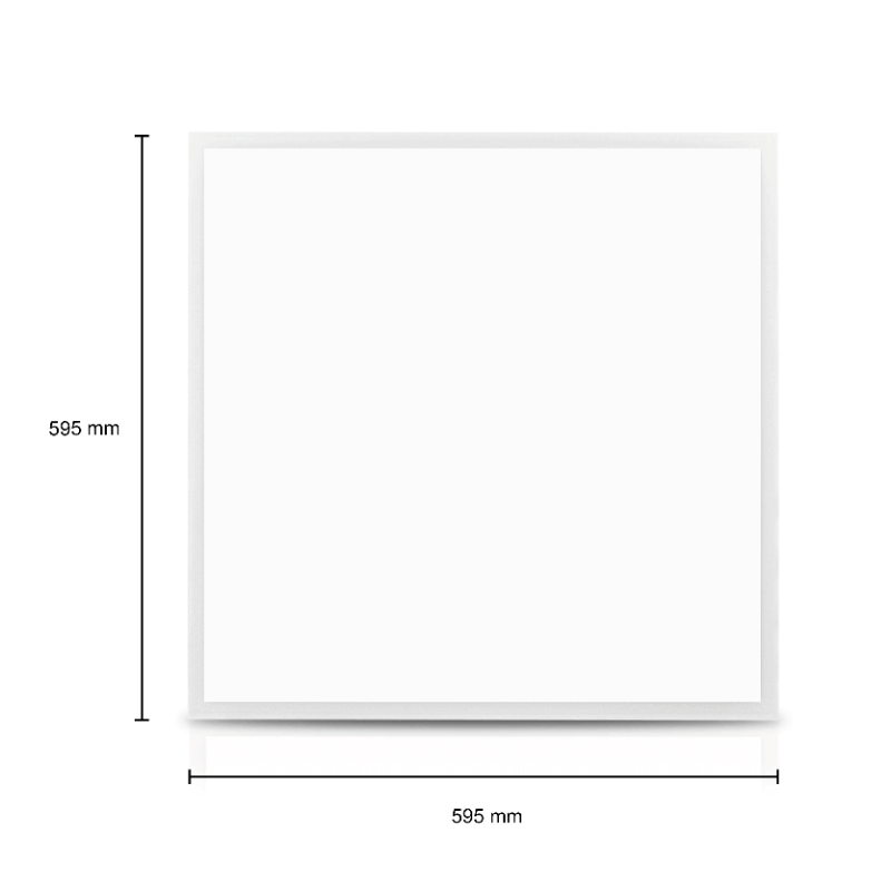 BACK-LIT LED PANEEL | CUPID | 60X60CM | 25W | CCT-SWITCH | MET EUROSNOER