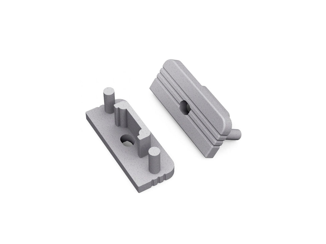 END CAP MET KABELOPENING | SURFACE | 10MM | 20 STUKS