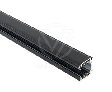 Varnalux Track rail 150cm square 4 wired 3-phase black