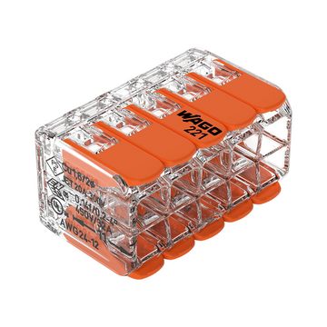 WAGO® LASKLEM | 10 DRADEN | 0.2-4.0MM² | PER 15 STUKS
