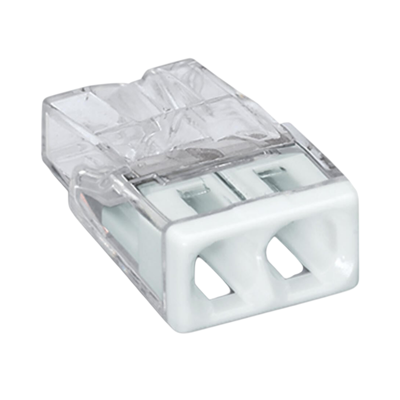 WAGO® LASKLEM | 2 DRADEN | 0.2-2.5MM² | PER 100 STUKS