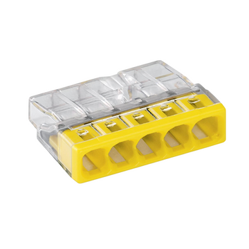 WAGO® LASKLEM | 5 DRADEN | 0.2-2.5MM² | PER 100 STUKS