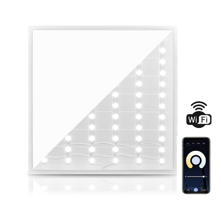 SMART LED PANEEL 60x60 | WIFI | 36W | CCT 3000-6000K | DIMBAAR